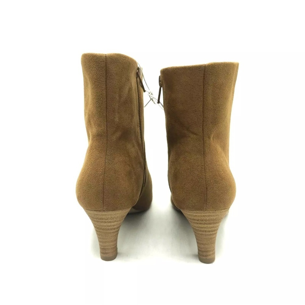 NWT Universal Thread Frances Brown Suede Ankle Boots Size 9.5 - Picture 6 of 12